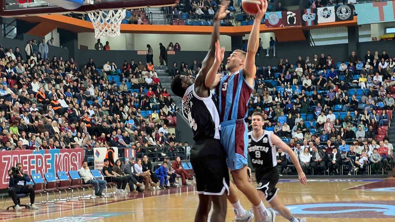 Beşiktaş Gain, Trabzonspor'u 98-84 mağlup etti