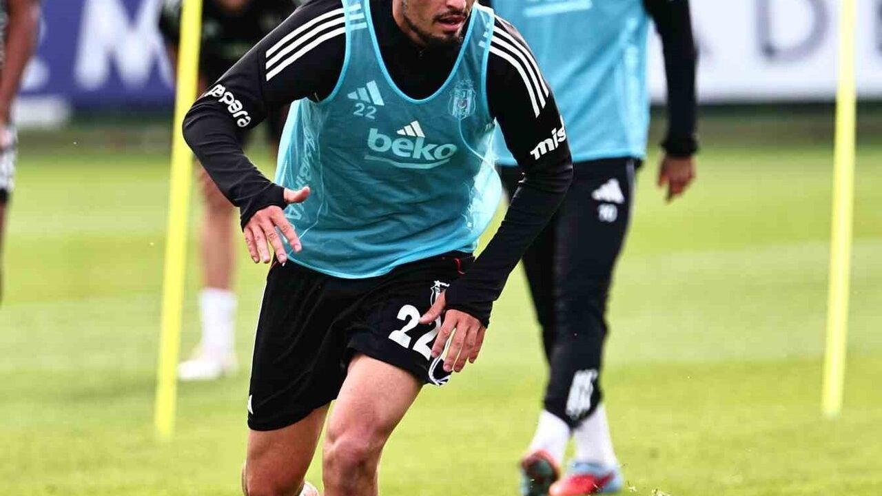 Beşiktaş, Karagümrük maçı öncesi antrenmanlarını sürdürdü