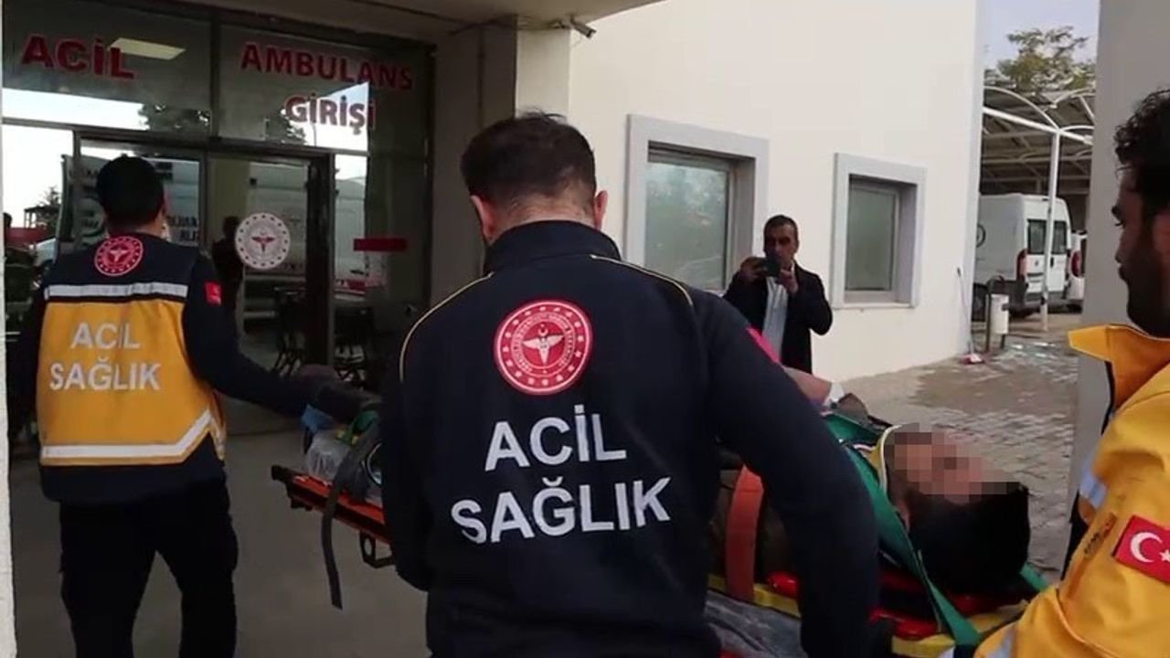 Besni'de Sarıyaprak'ta şarampole devrilen otomobilde 5 kişi yaralandı