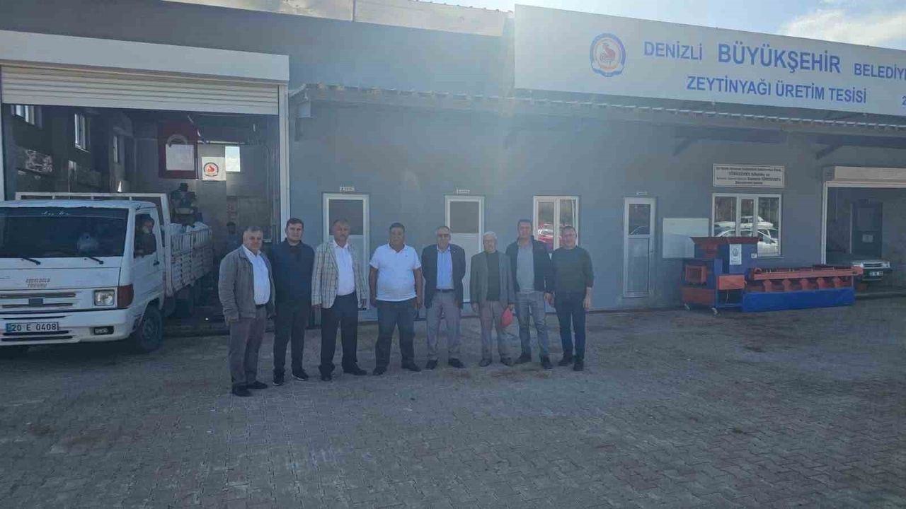 Beyağaç'ta Zeytinyağı Üretim Sezonu Açıldı