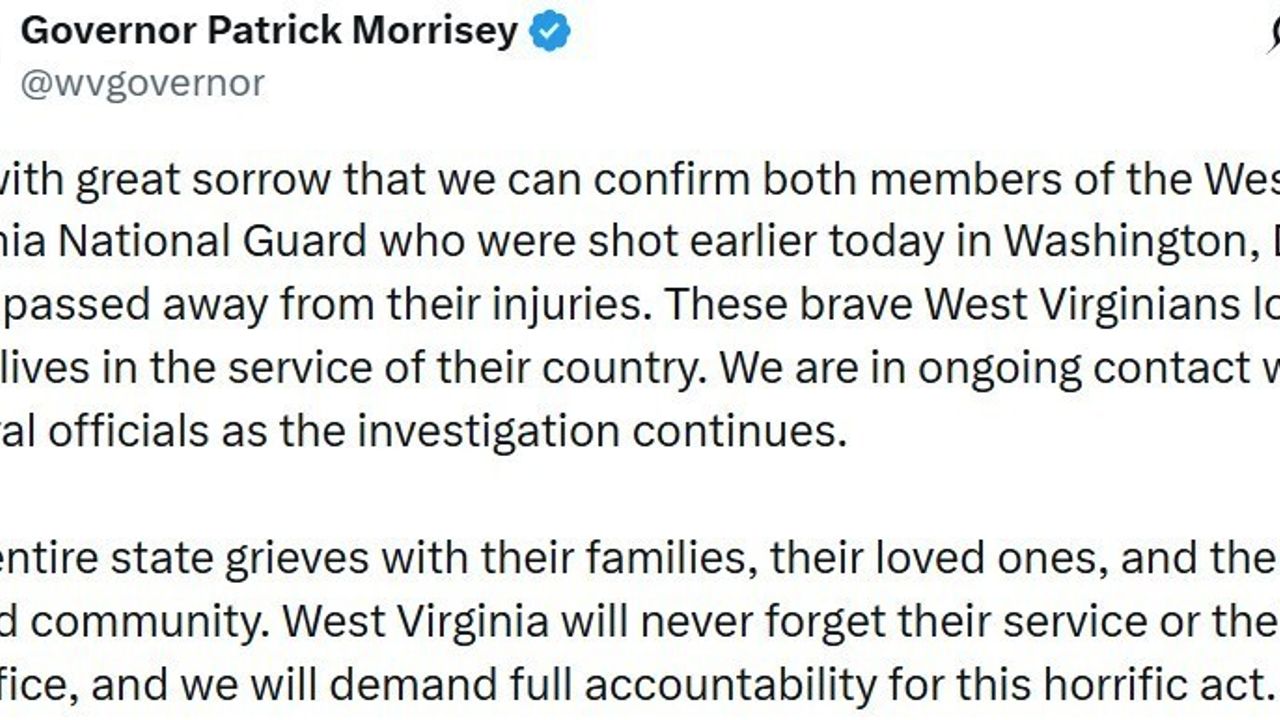 Beyaz Saray yakınında silahlı saldırıda 2 Ulusal Muhafız hayatını kaybetti