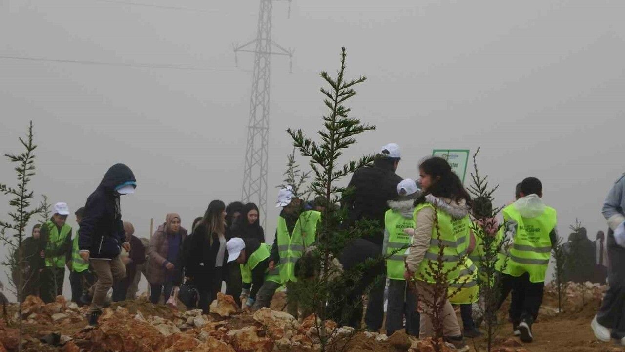 Beydağı’na 10 bin 444 fidanla yeni nefes