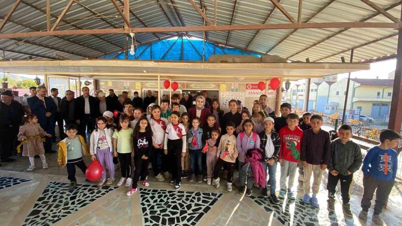 Bilecik Gölpazarı Sanayi Camii'nde "Cami Market" açıldı