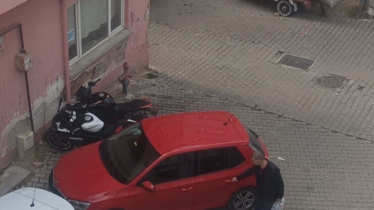 Bilecik'te 11 AAY 161 plakalı aracın uygunsuz parkı