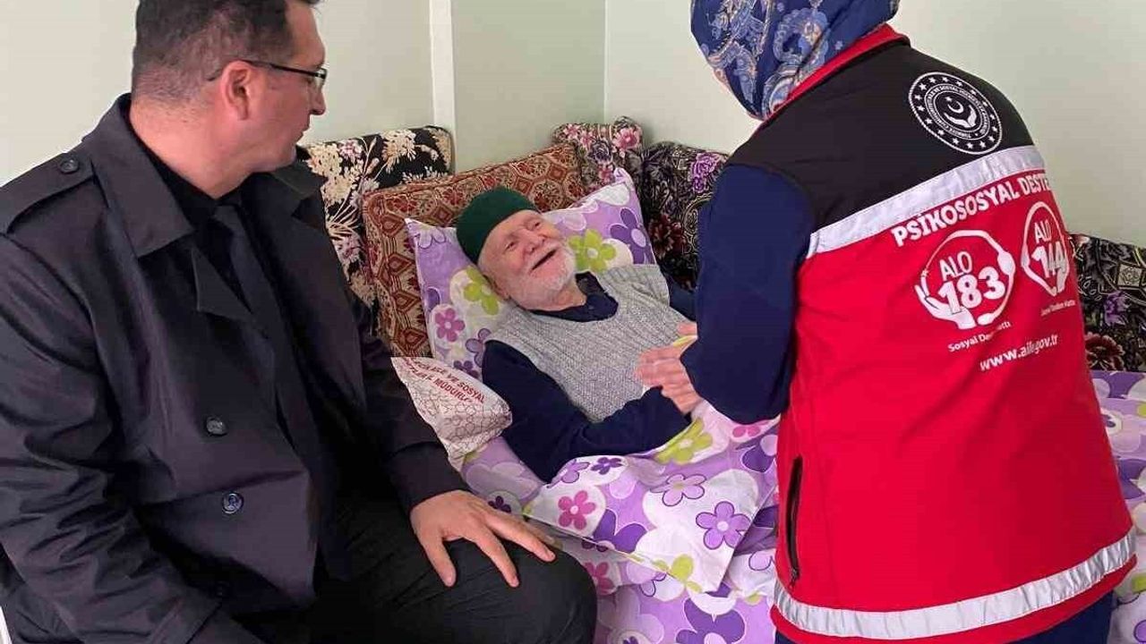 Bilecik’te 4-5 kuşak bir arada: Aileye destek ziyareti