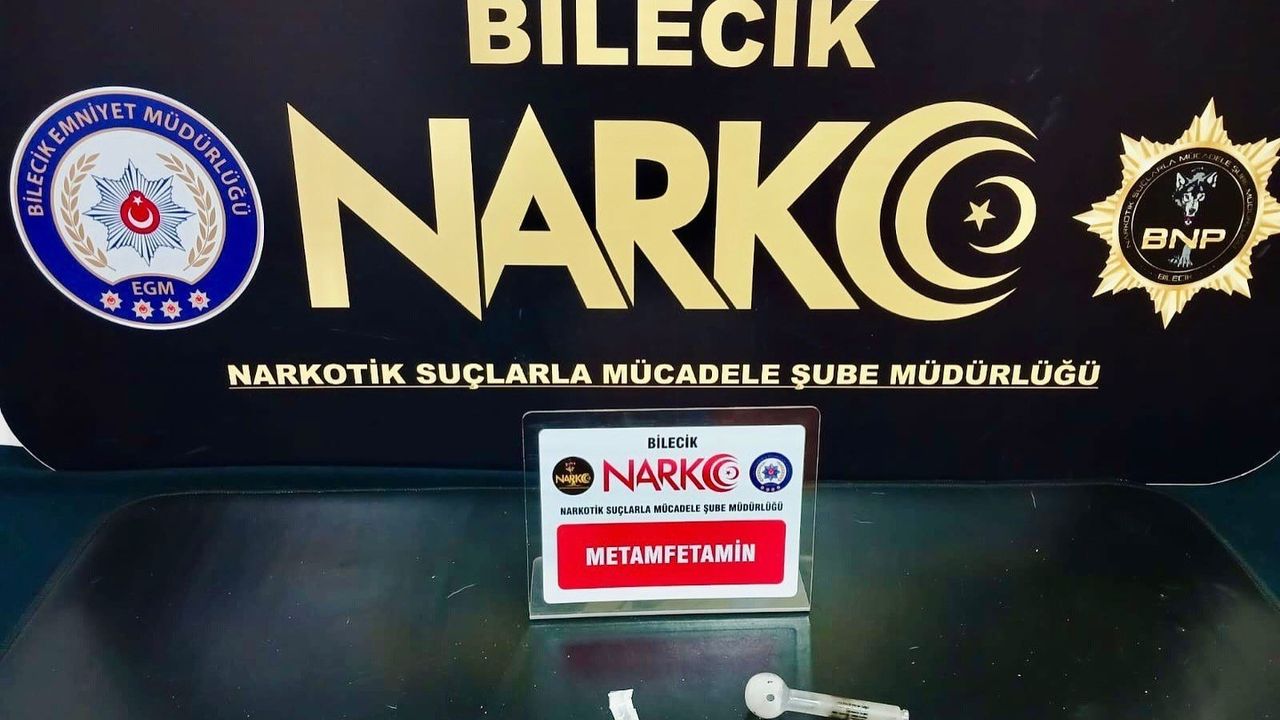 Bilecik’te Uyuşturucu Operasyonu: 1 Gözaltı