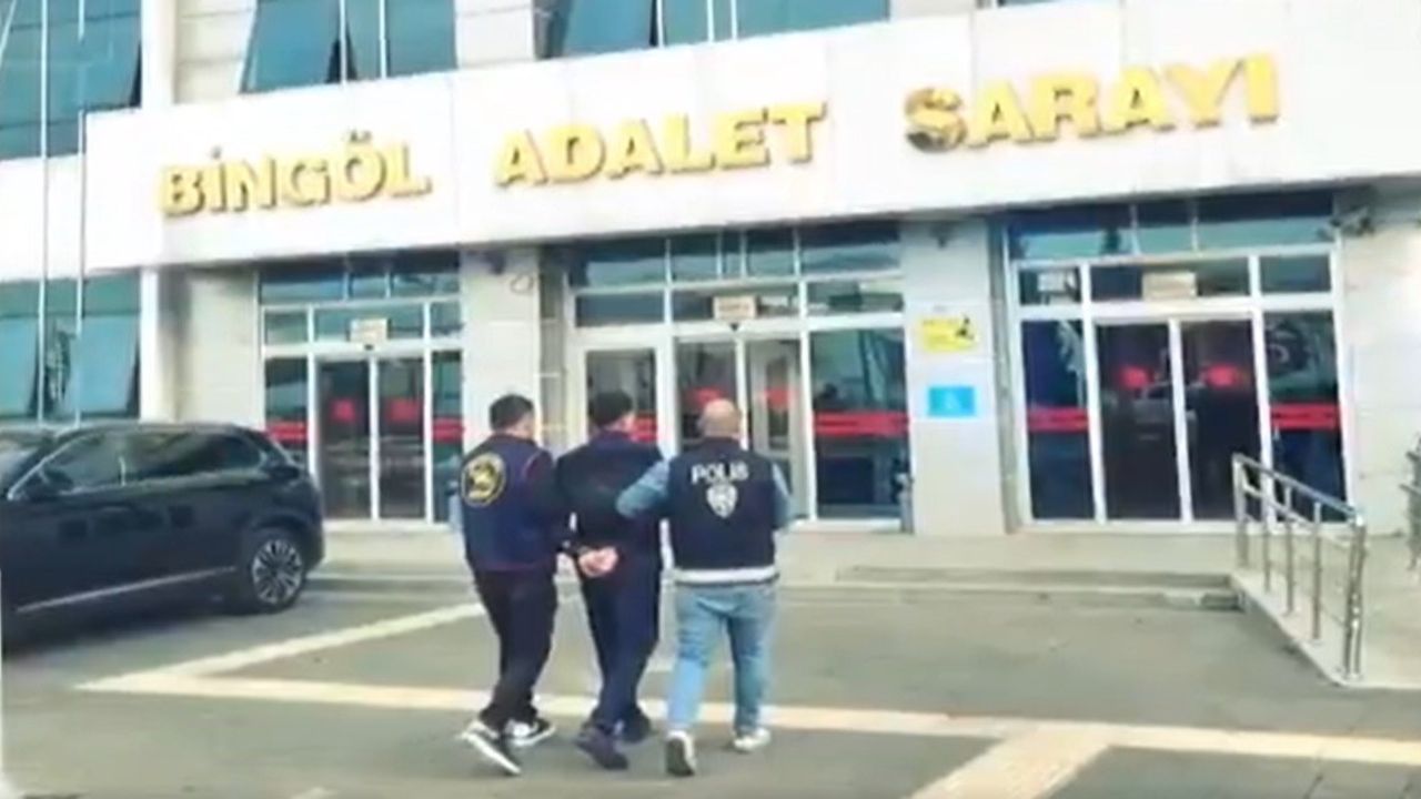 Bingöl’de 33 yıl 3 ay 28 gün hapis cezası bulunan zanlı yakalandı