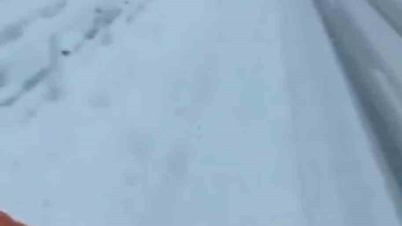 Bingöl'ün yüksek kesimlerinde kar etkili oldu