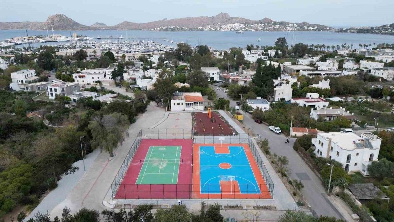 Bodrum'da spor tesisleri yenileniyor ve yeni alanlar açılıyor