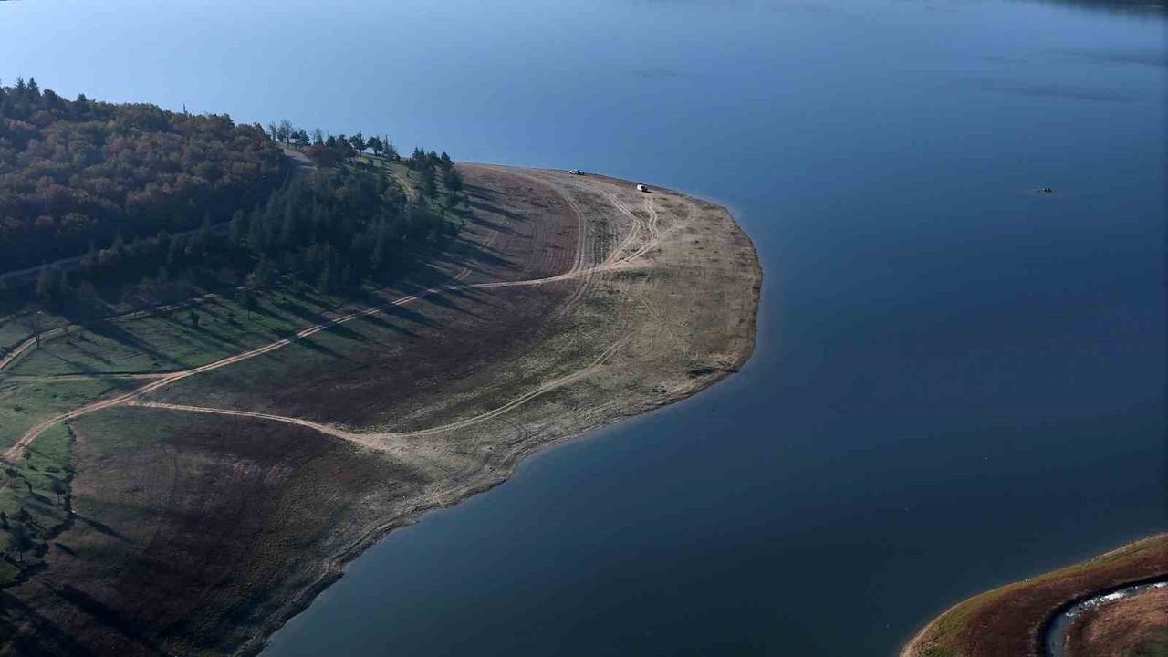 Bolu'daki Gölköy Barajı Gölü'nde Su Seviyesi Artış Gösterdi