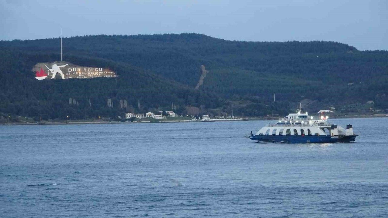 Bozcaada ve Gökçeada hattında bazı feribot seferleri iptal edildi