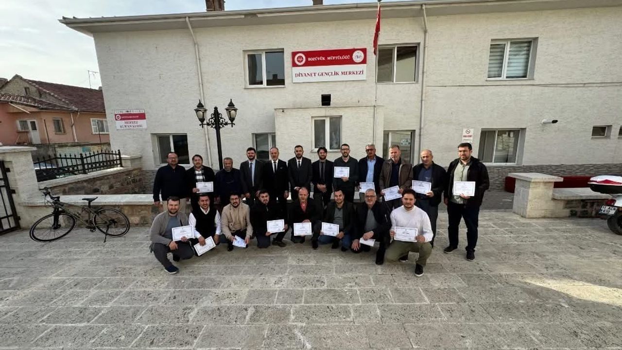 Bozüyük’te Vaaz Becerileri Eğitimi Gerçekleştirildi