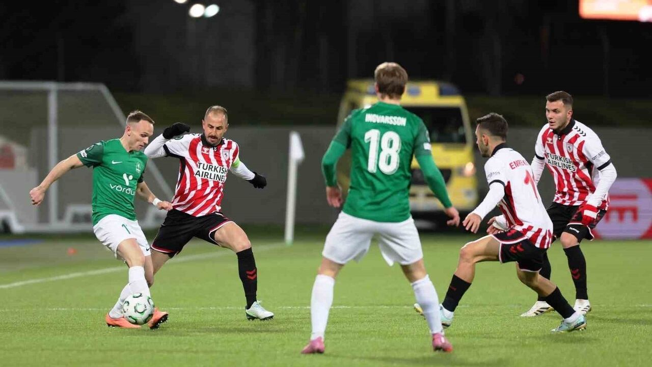 Breidablik 1-0 Samsunspor — UEFA Konferans Ligi (15')