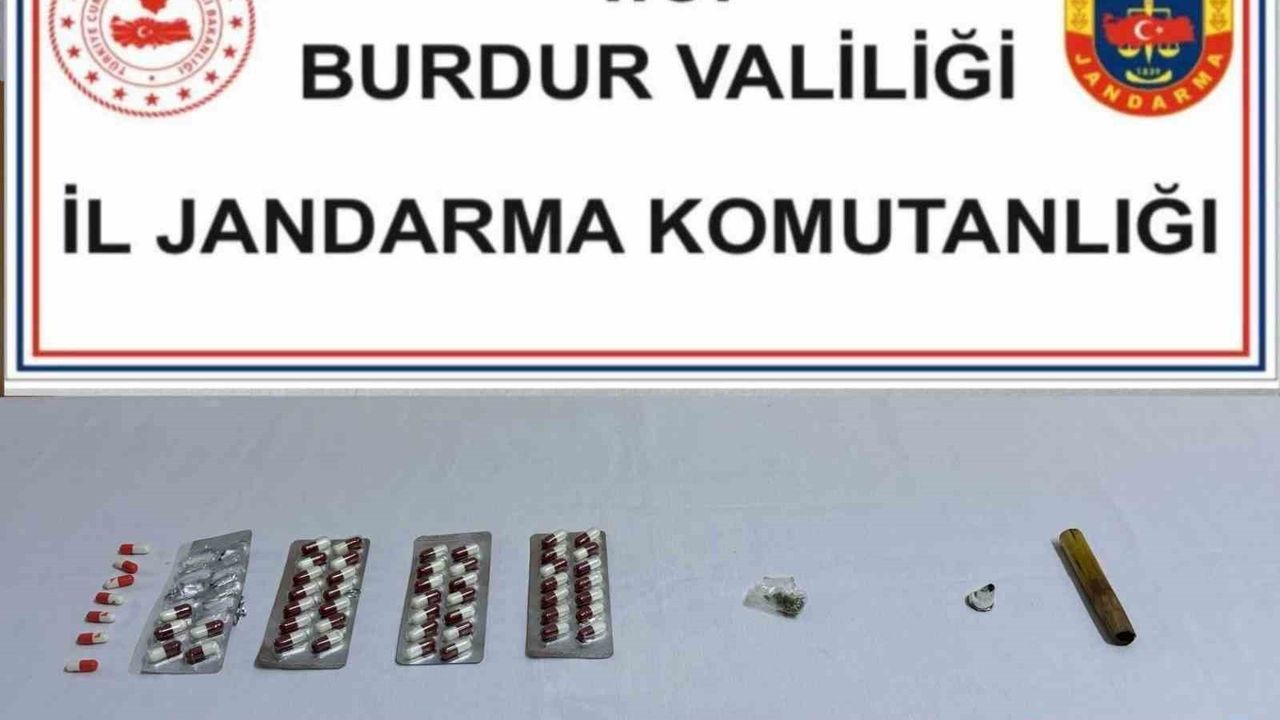 Burdur'da Jandarmadan Uyuşturucu Operasyonu: 3 Gözaltı