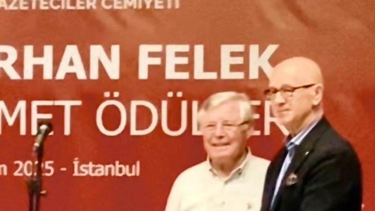 Burhan Felek Basın Hizmet Ödülleri Sahiplerini Buldu