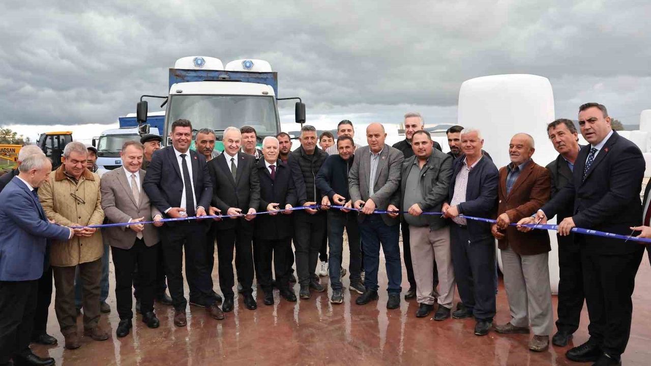 Bursa'da silaj paketleme desteğiyle çiftçilere gelir avantajı