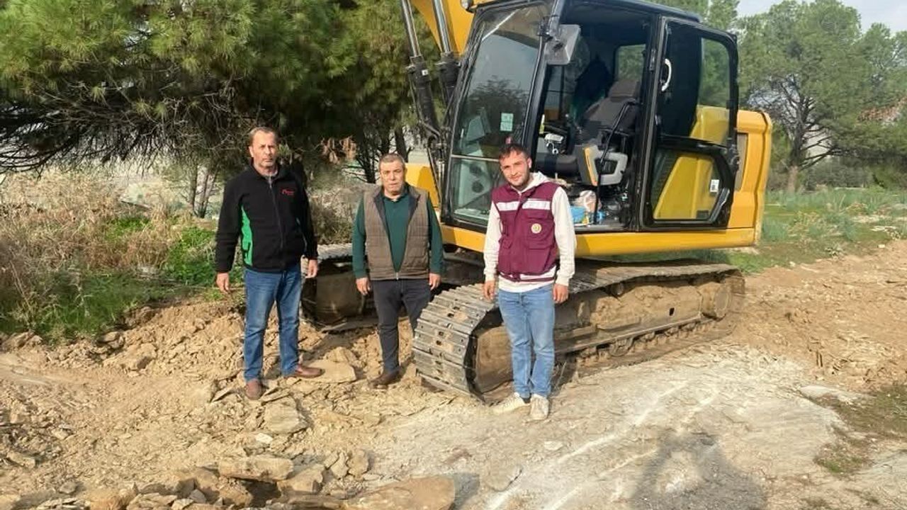Burunköy’de yangın yolları açılma çalışmaları başladı