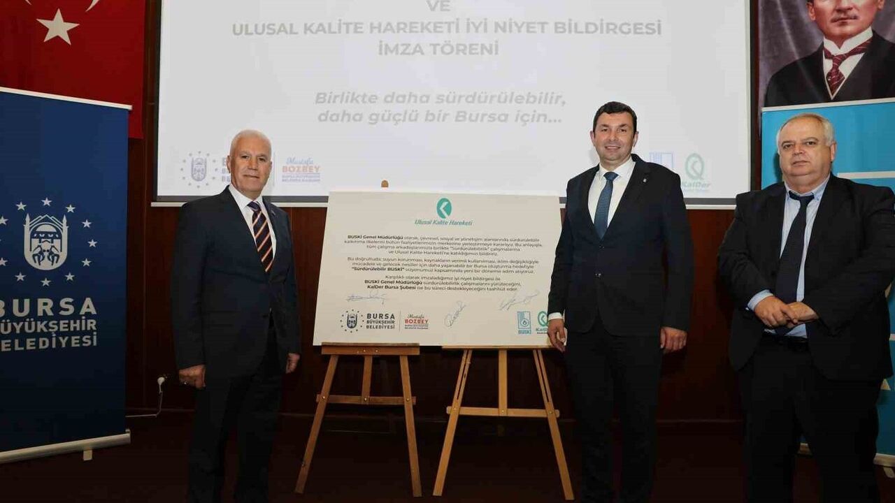 BUSKİ’de kalite yürüyüşü başladı