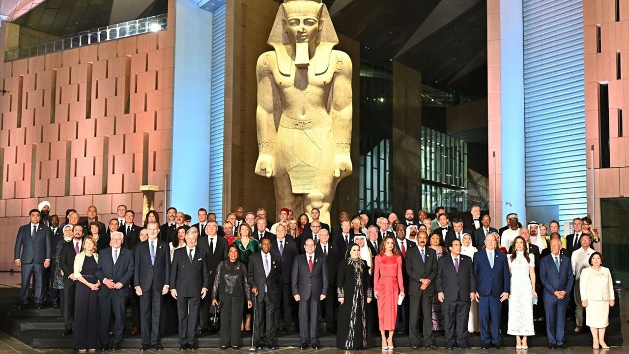 Büyük Mısır Müzesi Açılışında Kültür ve Turizm Bakanı Ersoy'dan Vurgu