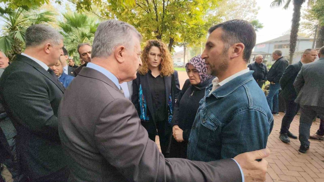 Büyükataman Mustafakemalpaşa’da şehit ve gazi aileleriyle buluştu