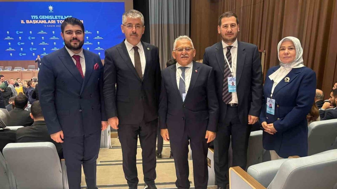 Büyükkılıç, AK Parti 175. Genişletilmiş İl Başkanları Toplantısı'na katıldı