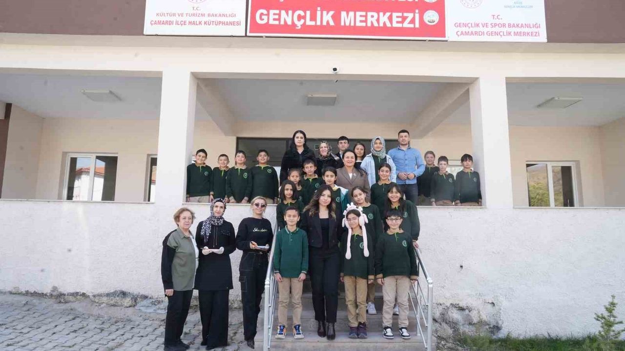 Çamardı Halk Kütüphanesi yenilendi: Çocukların renkli buluşma noktası