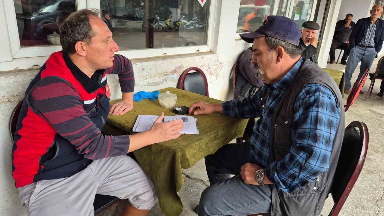 Çanakkale'de çiftçilere hayvan hastalıkları ve salgın tedbirleri eğitimi