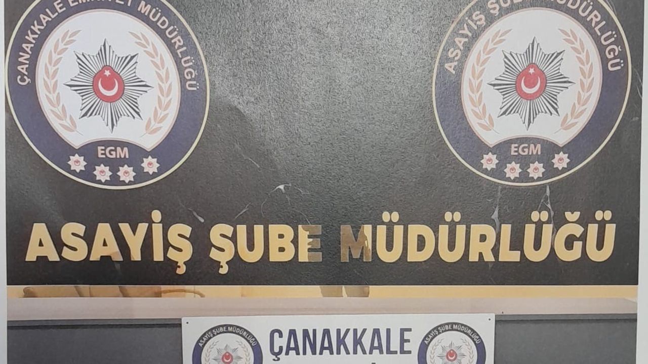 Çanakkale'de oto hırsızlığı: 45 ayrı kaydı olan şüpheli tutuklandı