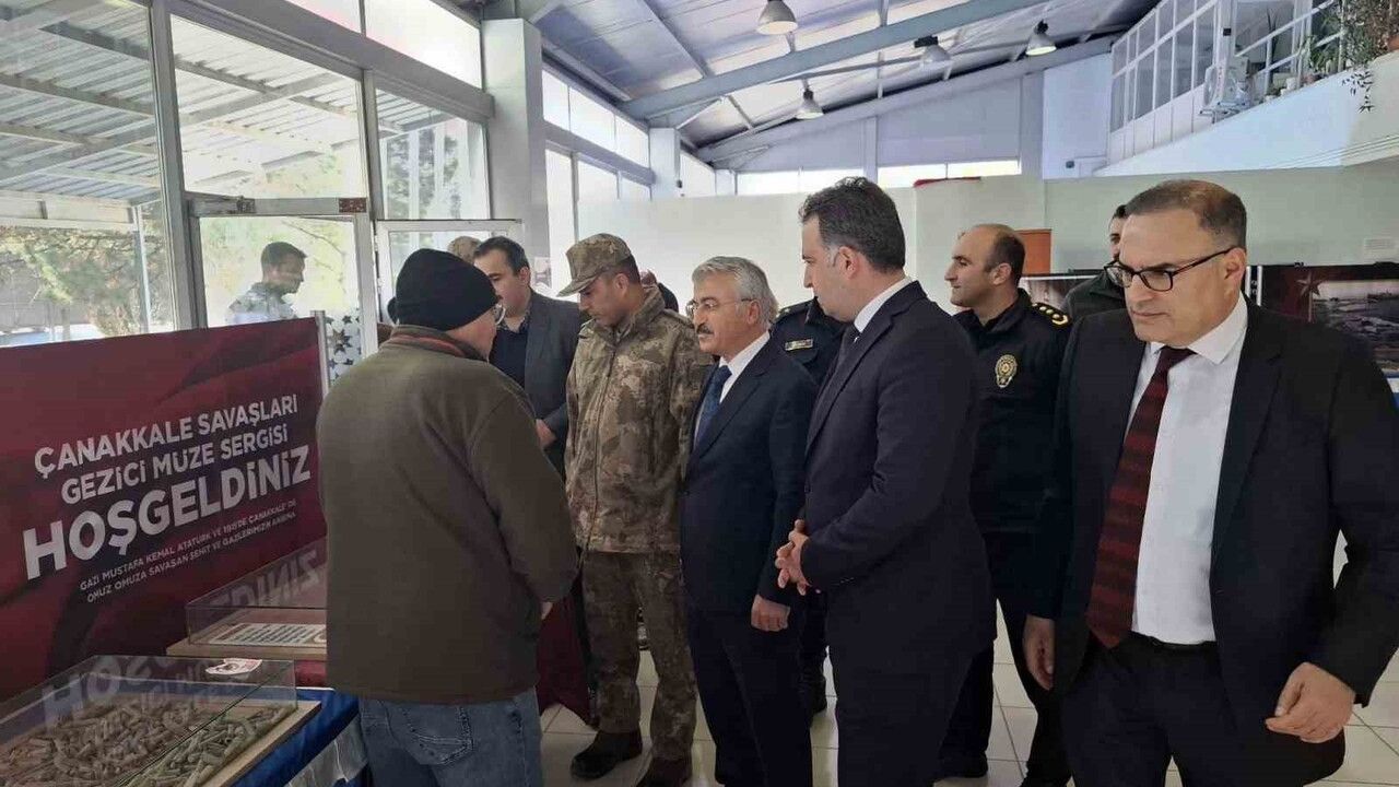 Çanakkale Gezici Müzesi Akşehir'de açıldı