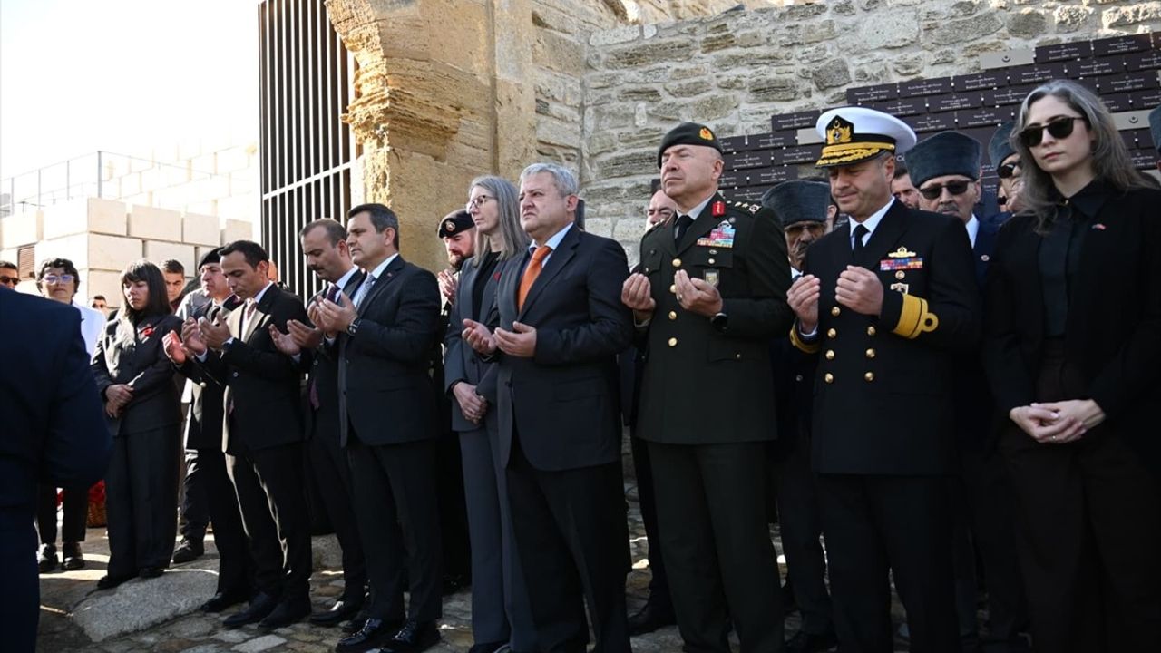 Çanakkale Savaşları'nın İlk Şehitleri Anıldı