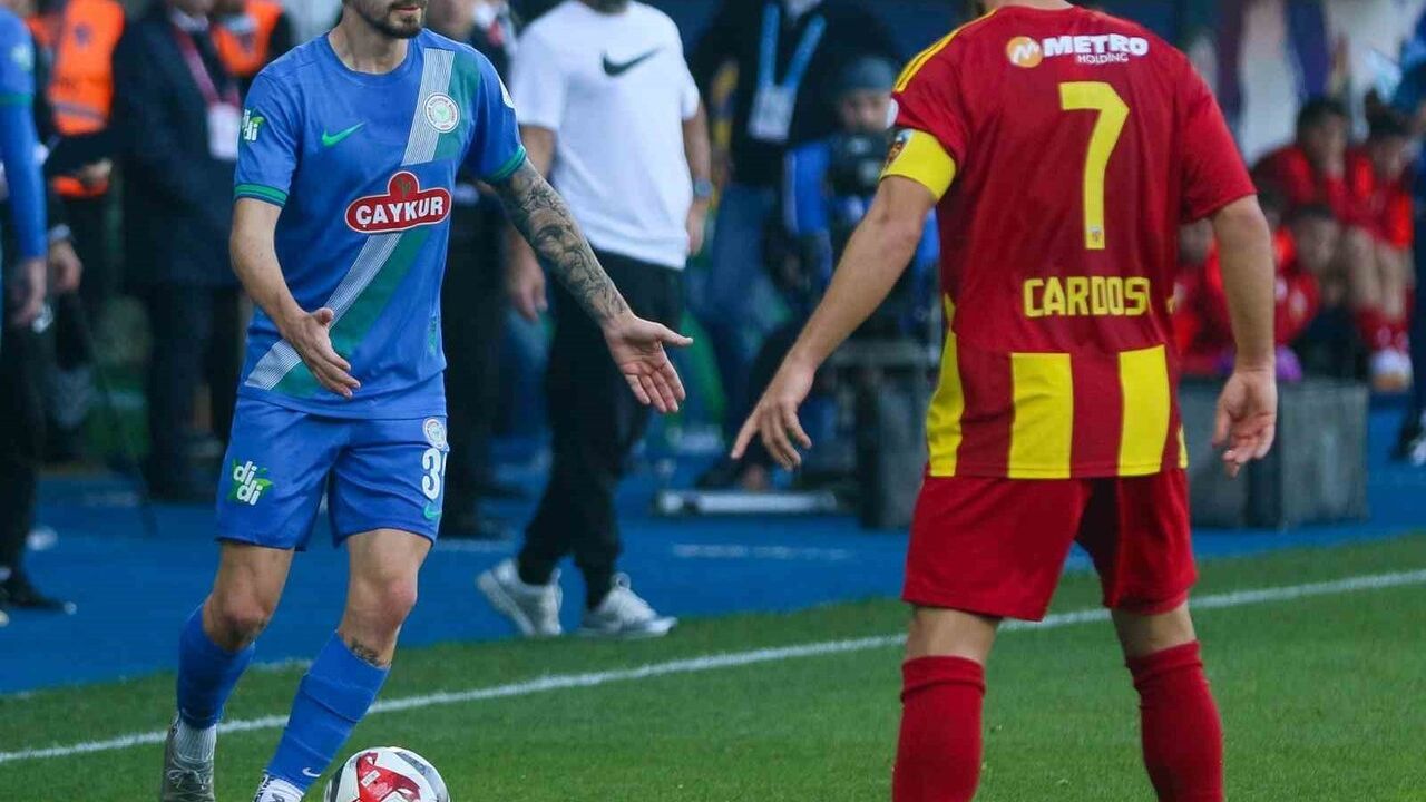 Çaykur Rizespor 0-0 Kayserispor — İlk Yarı Özeti