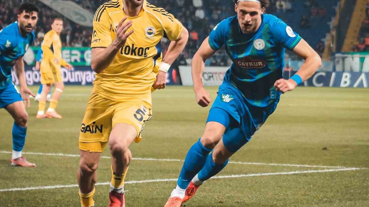 Çaykur Rizespor 2-0 Fenerbahçe — İlk Yarı Özeti