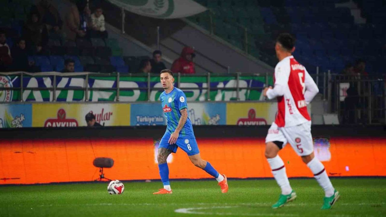 Çaykur Rizespor ve Fatih Karagümrük Golsüz Berabere Kaldı