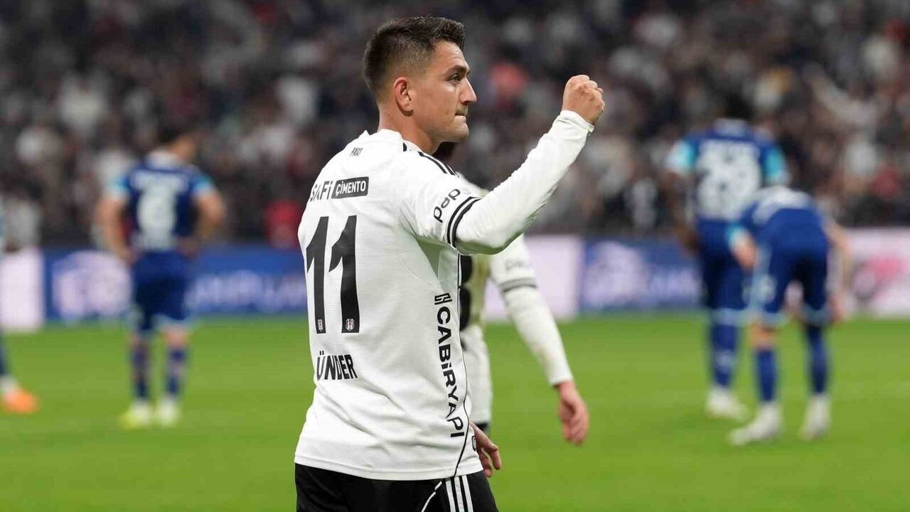 Cengiz Ünder, Beşiktaş formasıyla 4. golünü attı