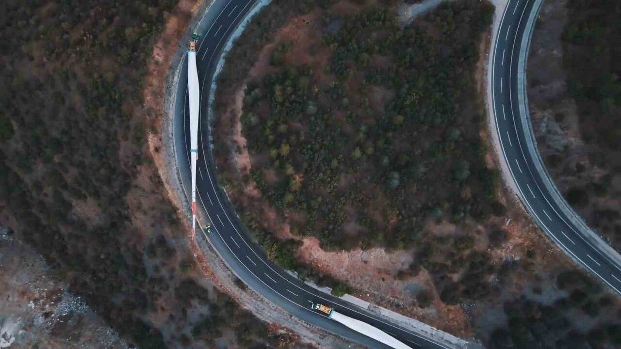 Çerkeş’te 90 m kanatlı, 7,2 MW gücünde dev rüzgar türbini devreye alındı