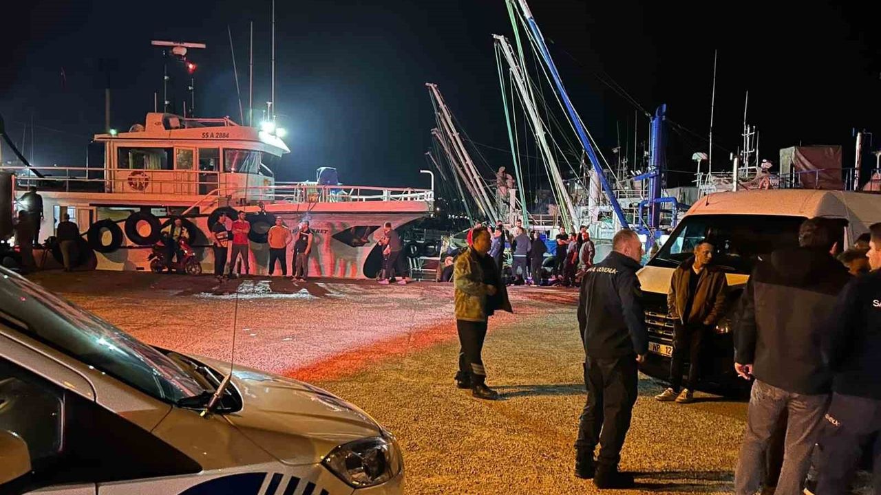 Cide balıkçı barınağında kavga: iki kişi yaralandı, biri denize atıldı