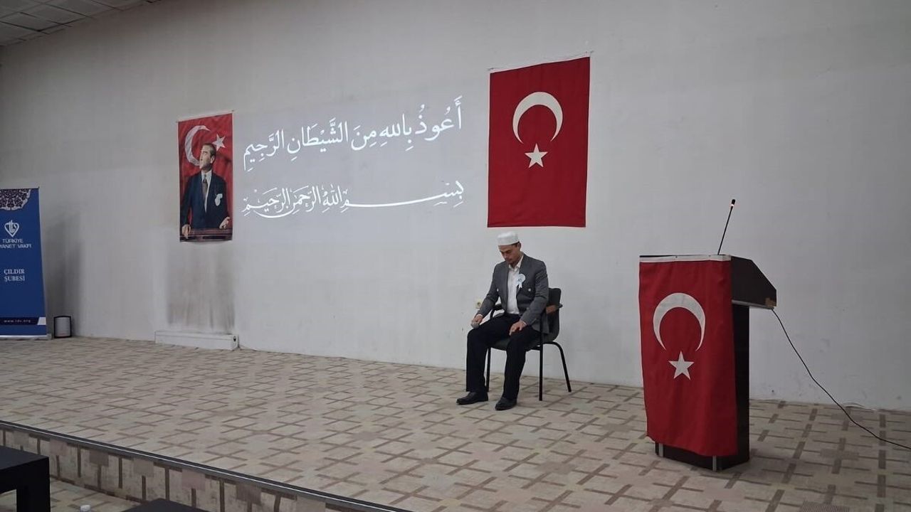 Çıldır'da 2025 Mevlid-i Nebi Haftası açılış programı