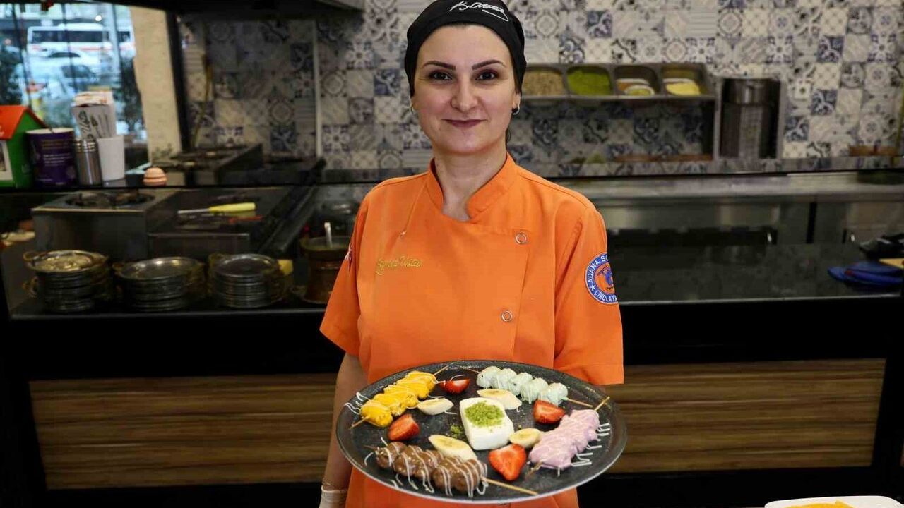 Çöp Şiş Katmeri: Zeynep Usta'nın Yeni Katmer Sunumu