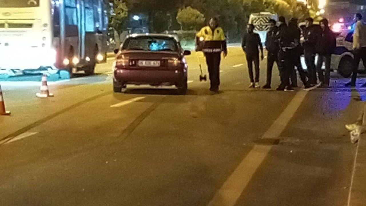 Çubuk'ta karşıdan geçerken aracın çarptığı yaya yaralandı