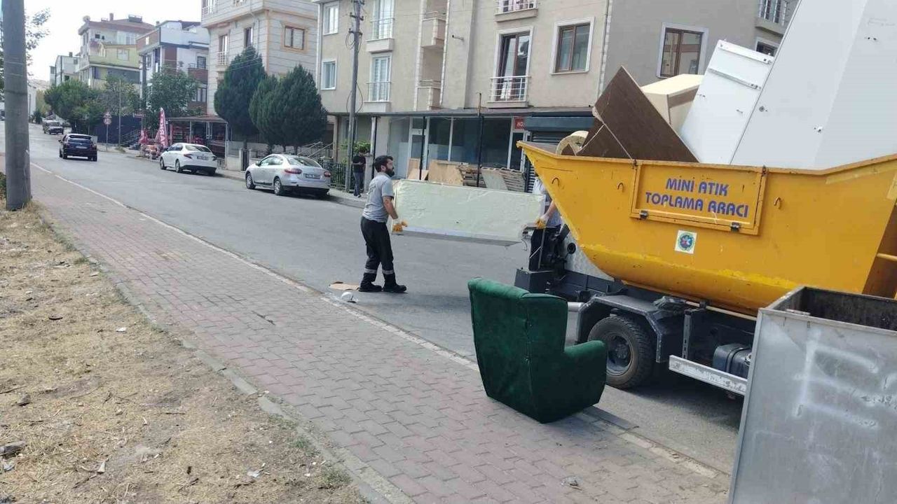 Darıca'da 'Atık Alım Günleri' uygulaması başladı