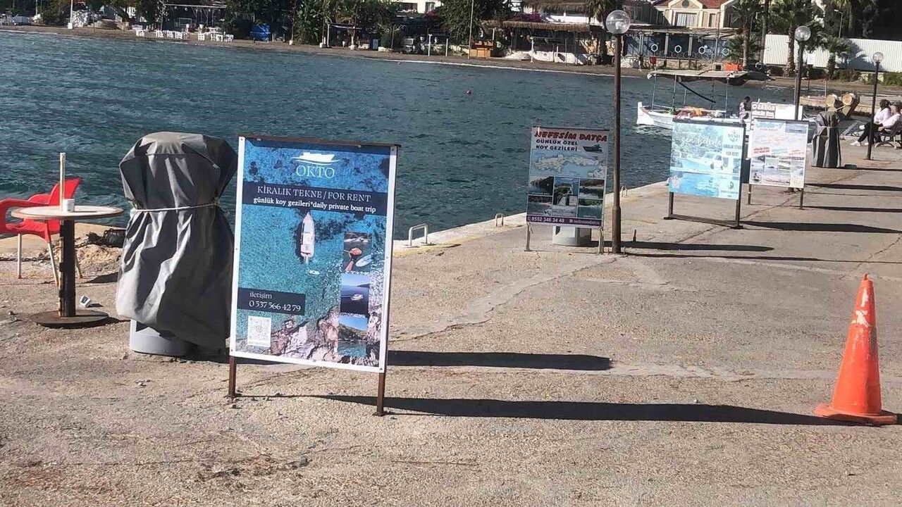 Datça'da bahar havası devam ediyor