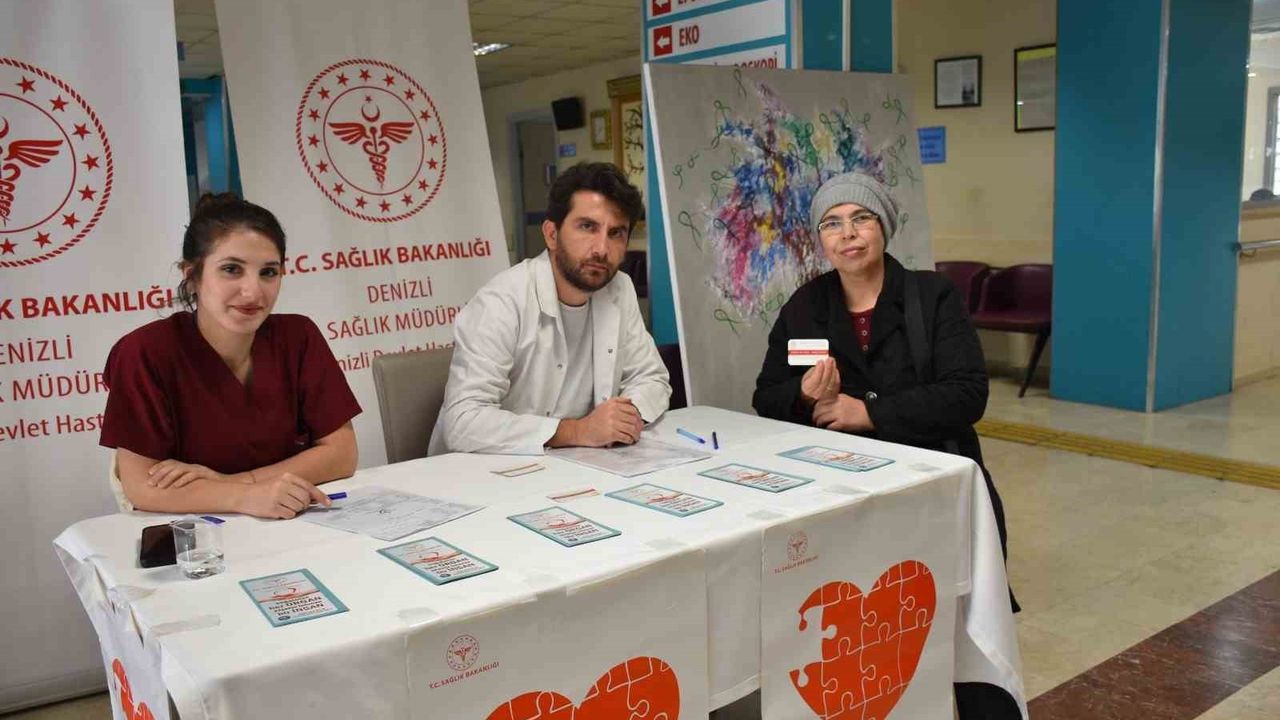 Denizli'de Organ Bağışı Haftası ile Farkındalık Artırıldı