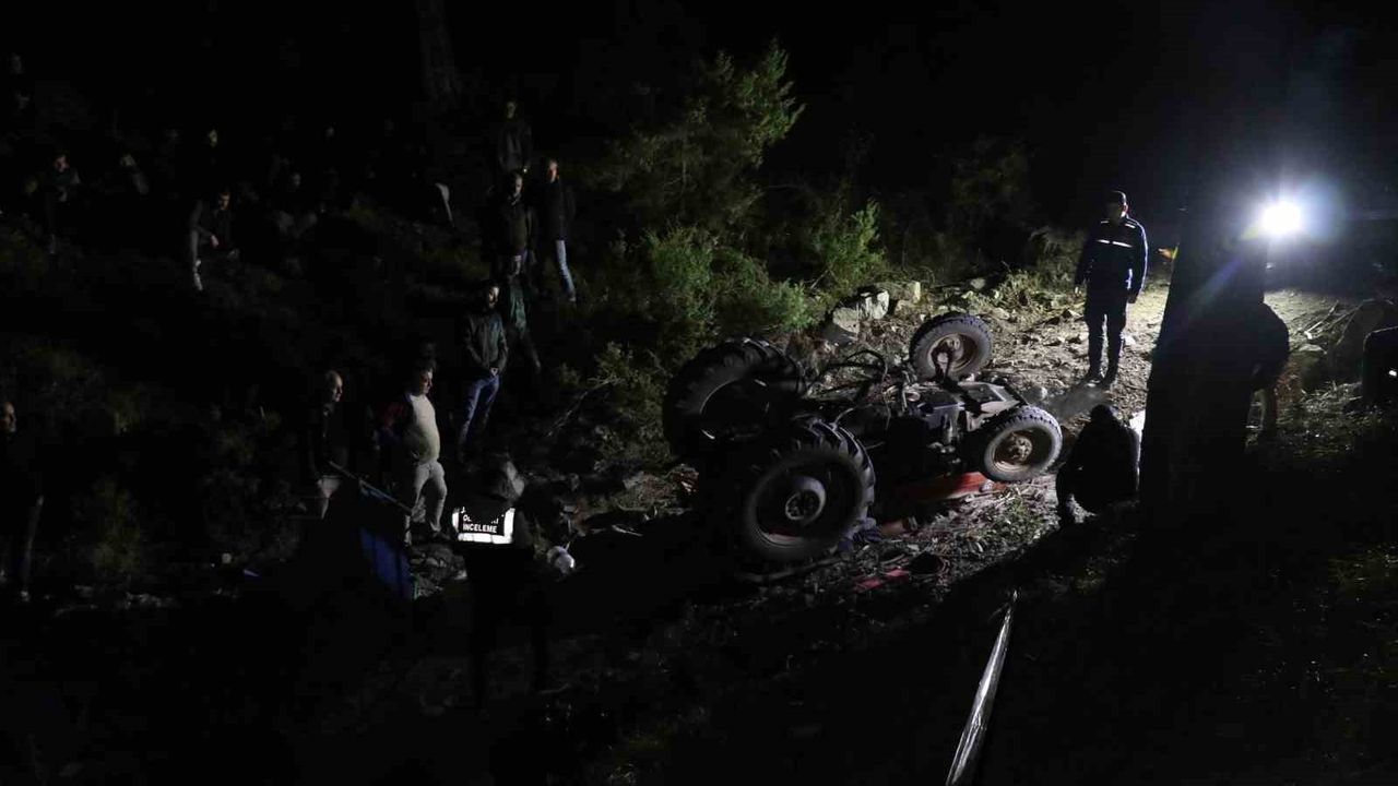 Denizli'de Ormana Giden Çift Traktörün Altında Hayatını Kaybetti