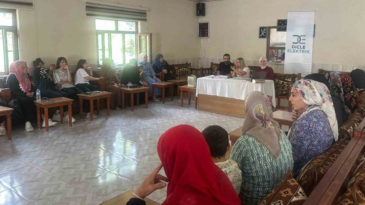 Dicle Elektrik'ten Kadın ve Çocuklara Enerji Tasarrufu Eğitimi