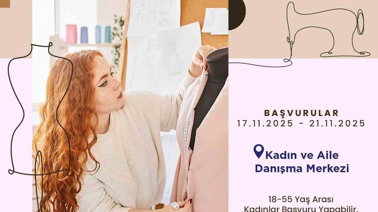 Didim Belediyesi: Kadınlara yönelik Uygulamalı Moda ve Dikiş Kursu