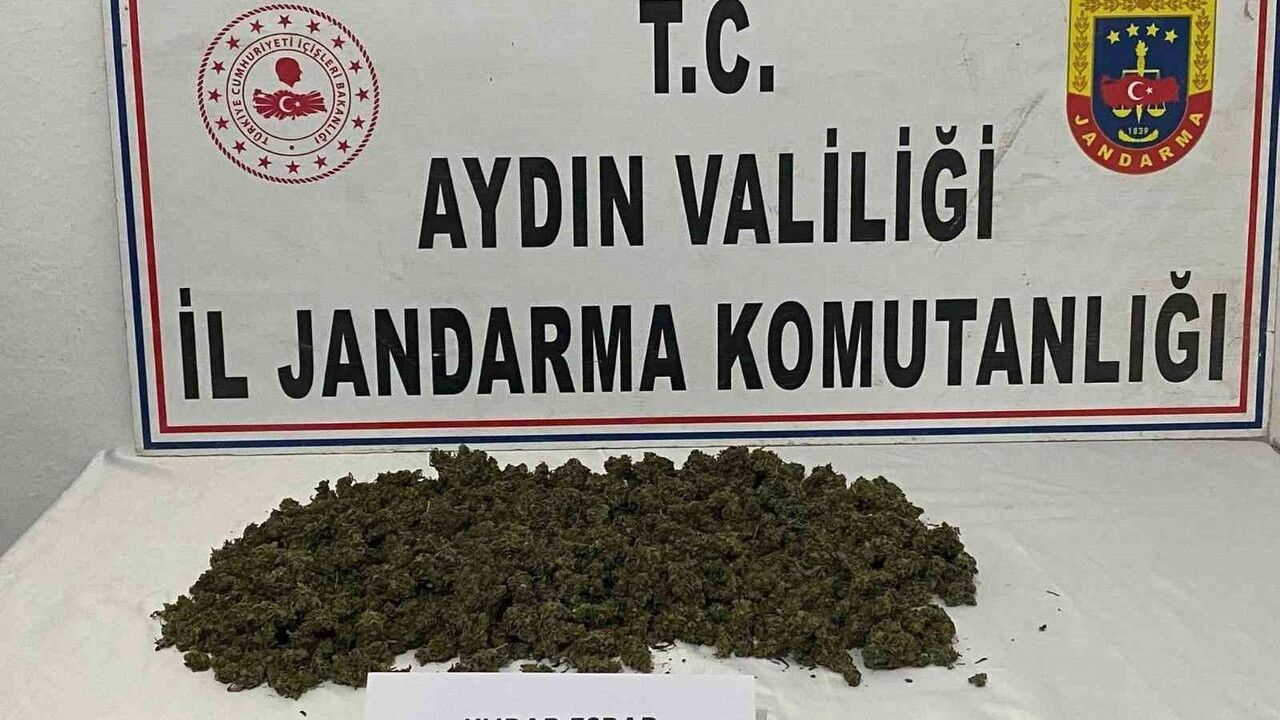 Didim'de Durdurulan Araçta 500 Gram Kubar Esrar Ele Geçirildi