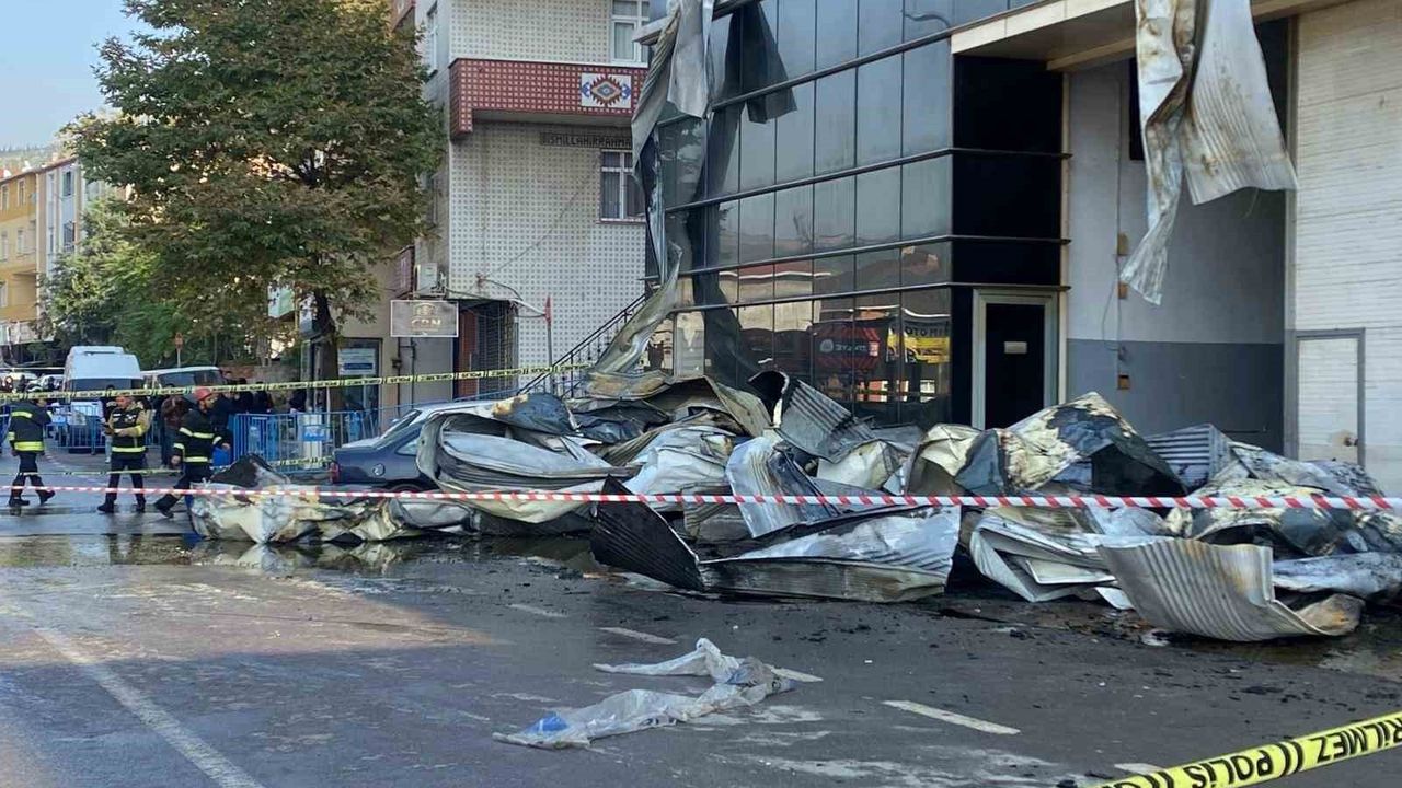 Dilovası'nda parfüm dolum tesisinde yangın: 6 kişi hayatını kaybetti