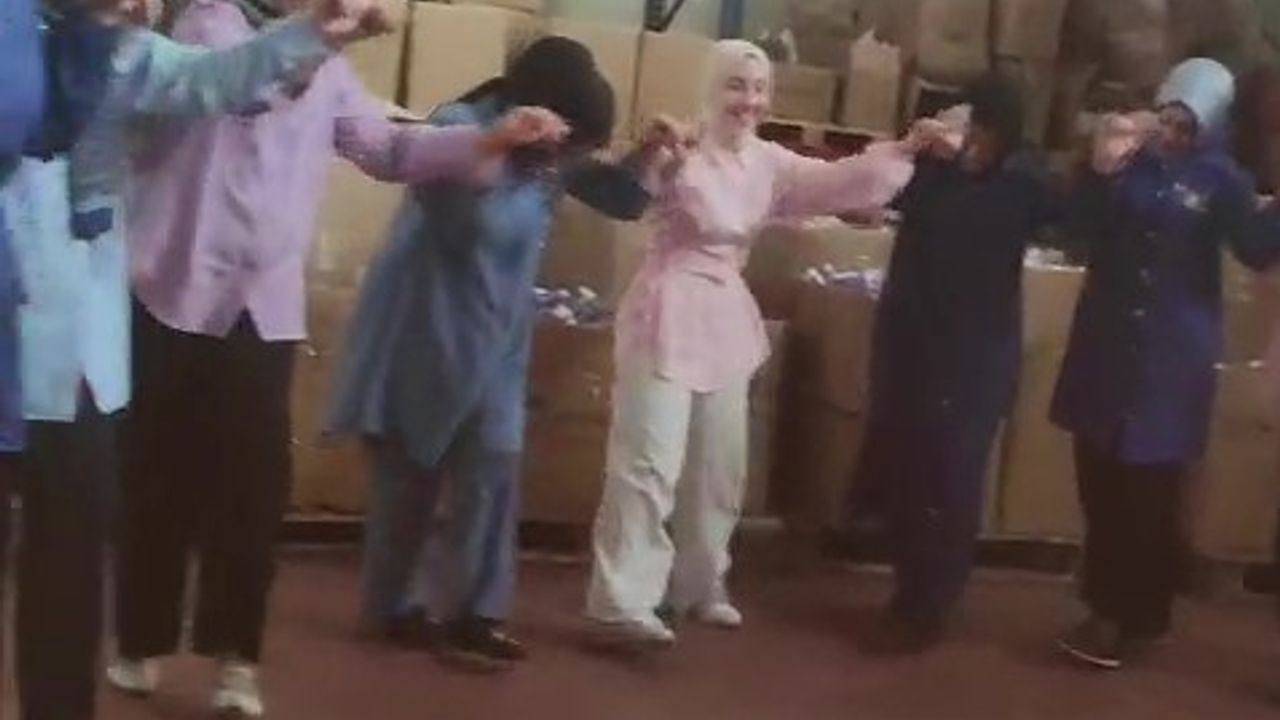 Dilovası parfüm tesisindeki yangında yaşamını yitiren işçilerin halay görüntüleri ortaya çıktı