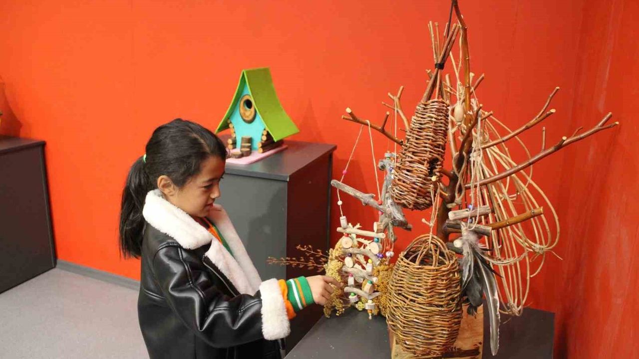 Doğadan Kuş Evleri: Gönül İşleri Sergisi