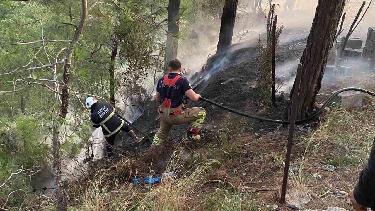 Dörtyol'da orman yangını kontrol altına alındı